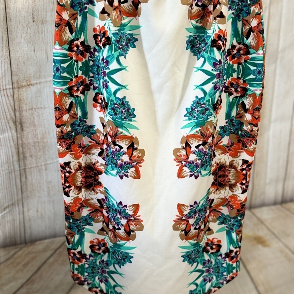 bisou bisou Floral Skirt, Women, Medium Y2K Elastic Waist, tropical - Picture 5 of 8